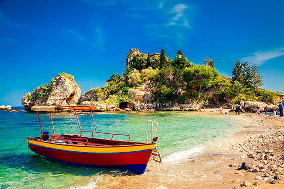 taormina isola bella